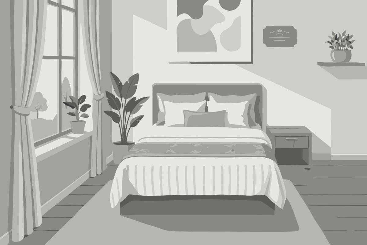 Bed in 18-Bed Mixed Dormitory Room